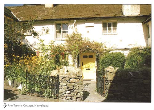Ann Tysons Cottage, Hawkshead postcards